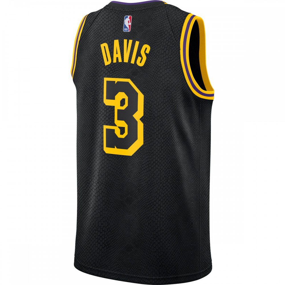 Anthony Davis Los Angeles Lakers City Edition Swingman Jersey - Black-Pro Kit Vault | Brand New 26/27 Sports Jerseys
